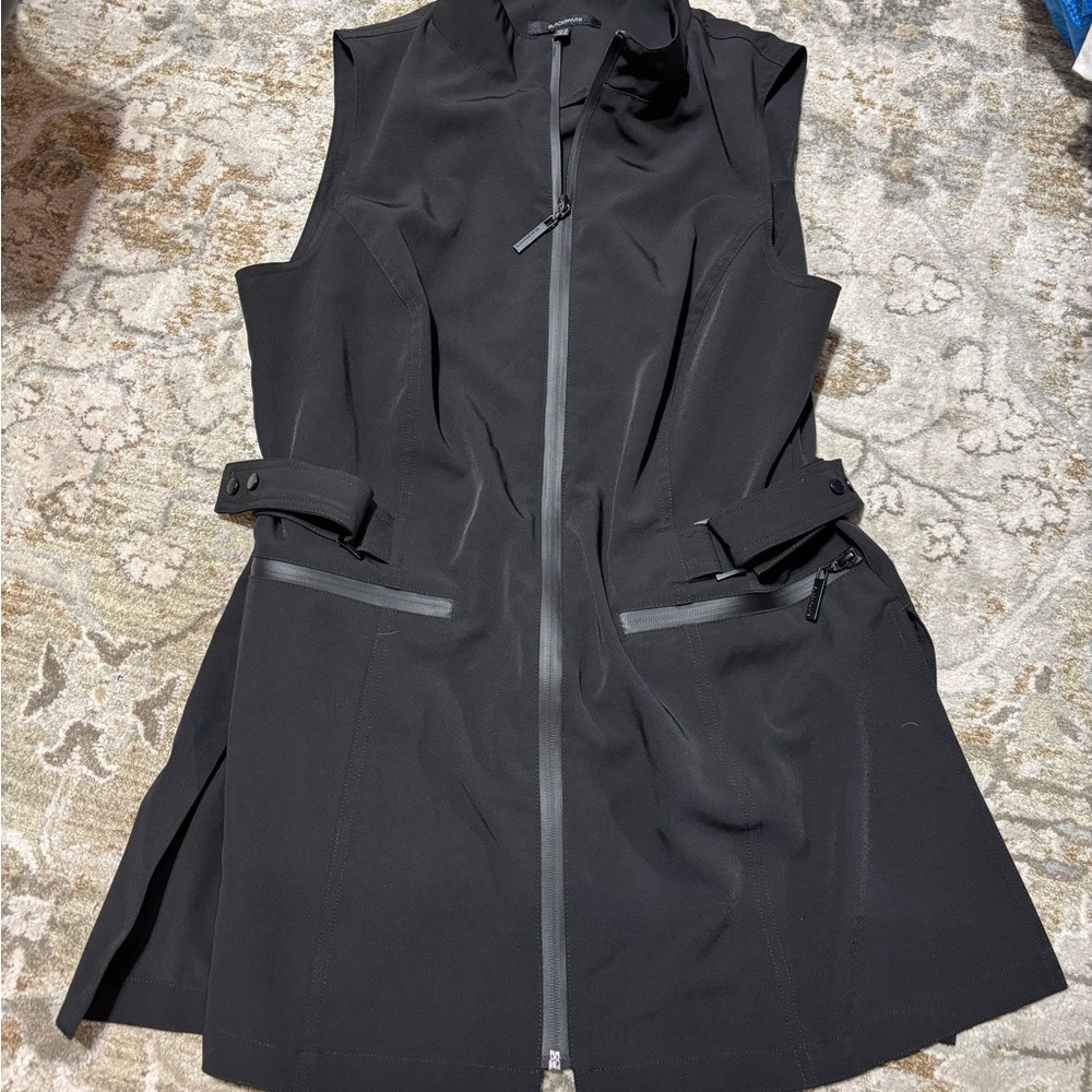 Blackpants Lexington tunic hairdressing uniform vest size 10/medium